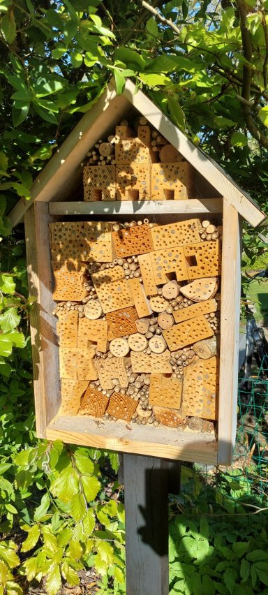 Insectenhotel Insectenhotel te zien bij Studio Cornmill